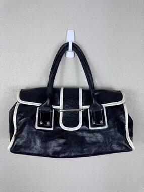 Vintage Roberta Gandolfi Slouchy Leather Handbag Made in Italy